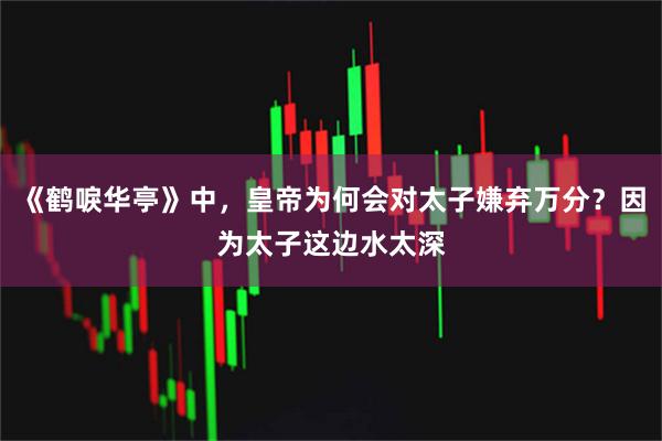 《鹤唳华亭》中，皇帝为何会对太子嫌弃万分？因为太子这边水太深